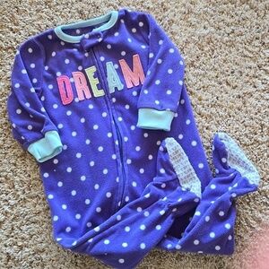 Carter's sleeper with feet, 12 months